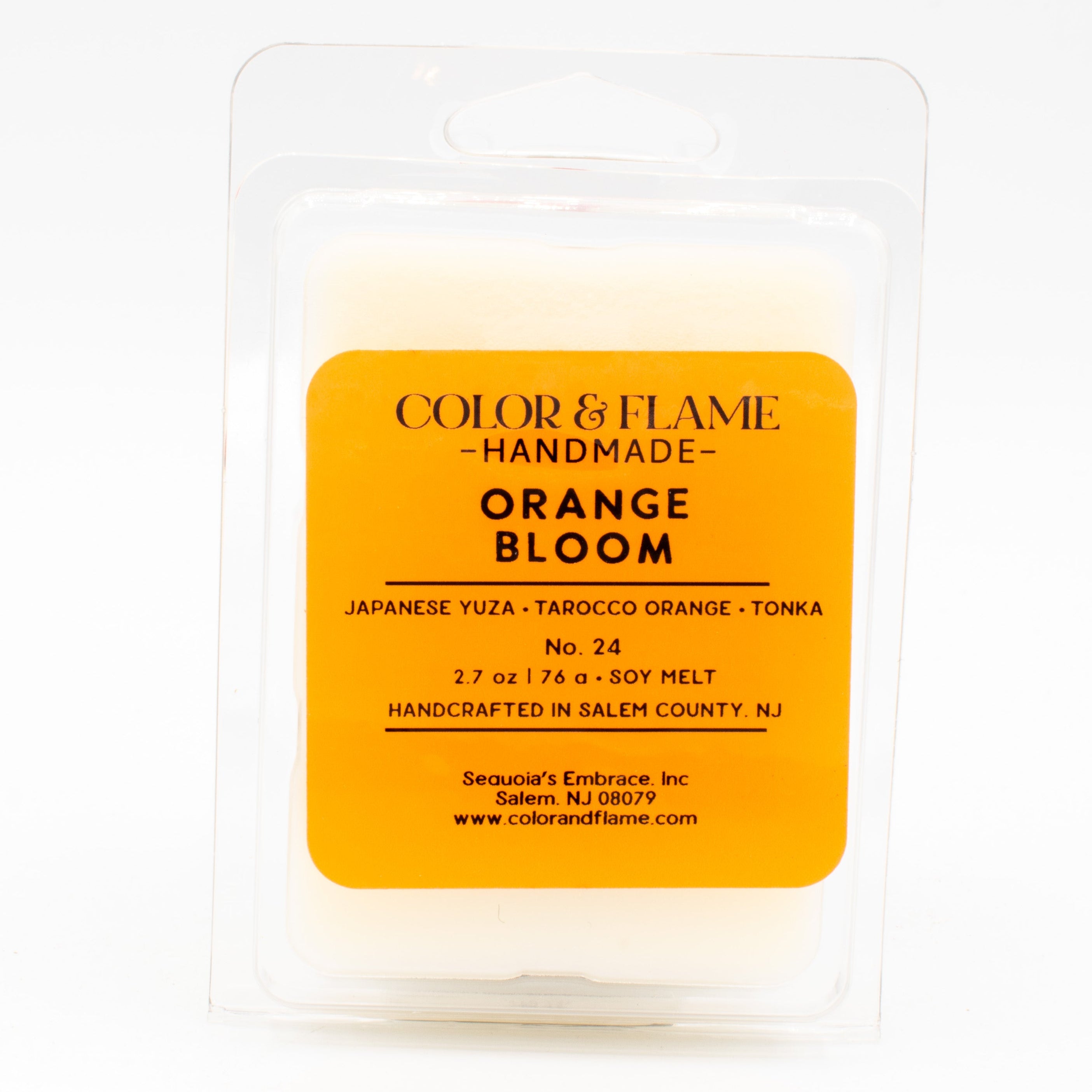Orange Bloom | No 24 | Fruity & Sweet | Wax Melt