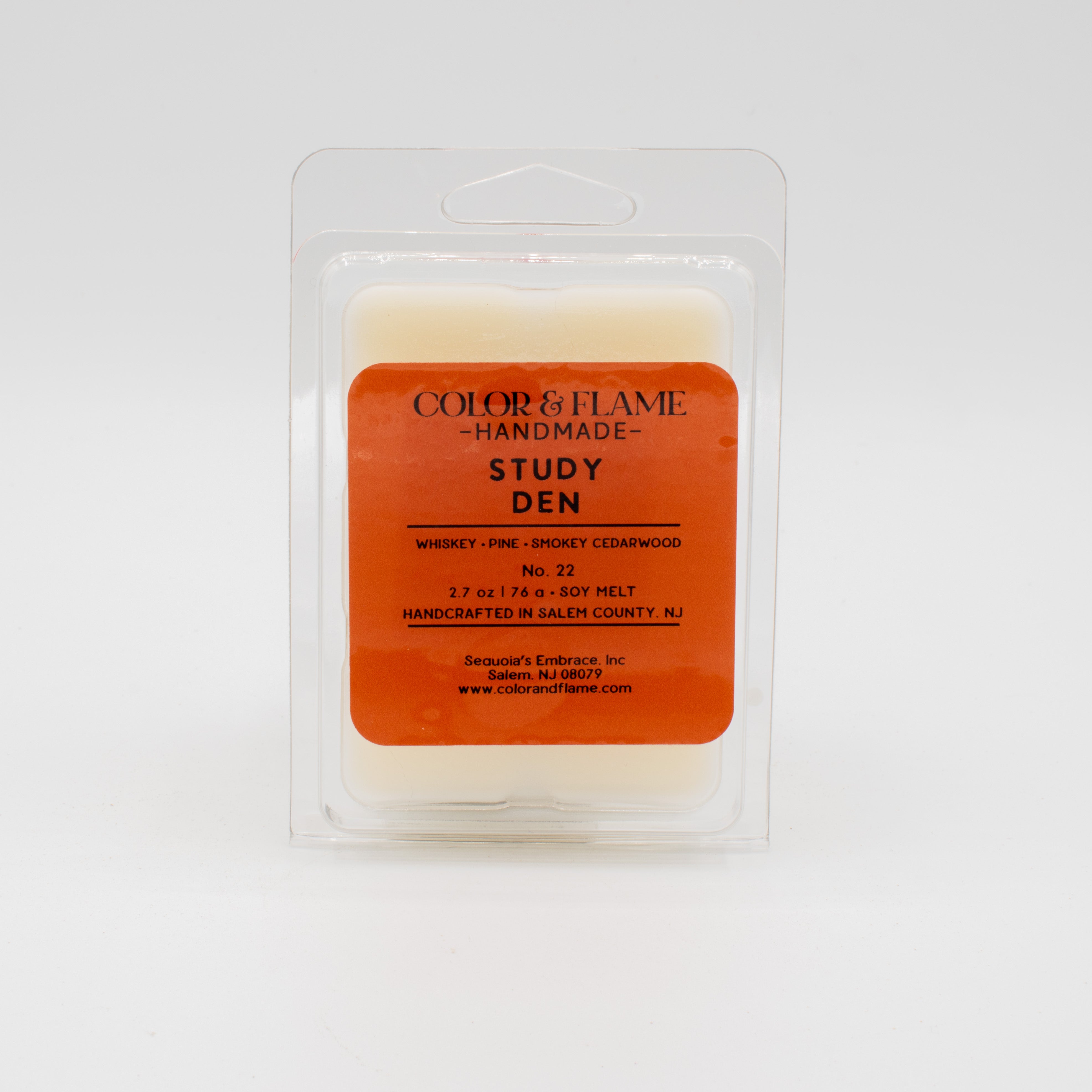 Study Den | No 22 | Dusky & Woodsy | Wax Melt