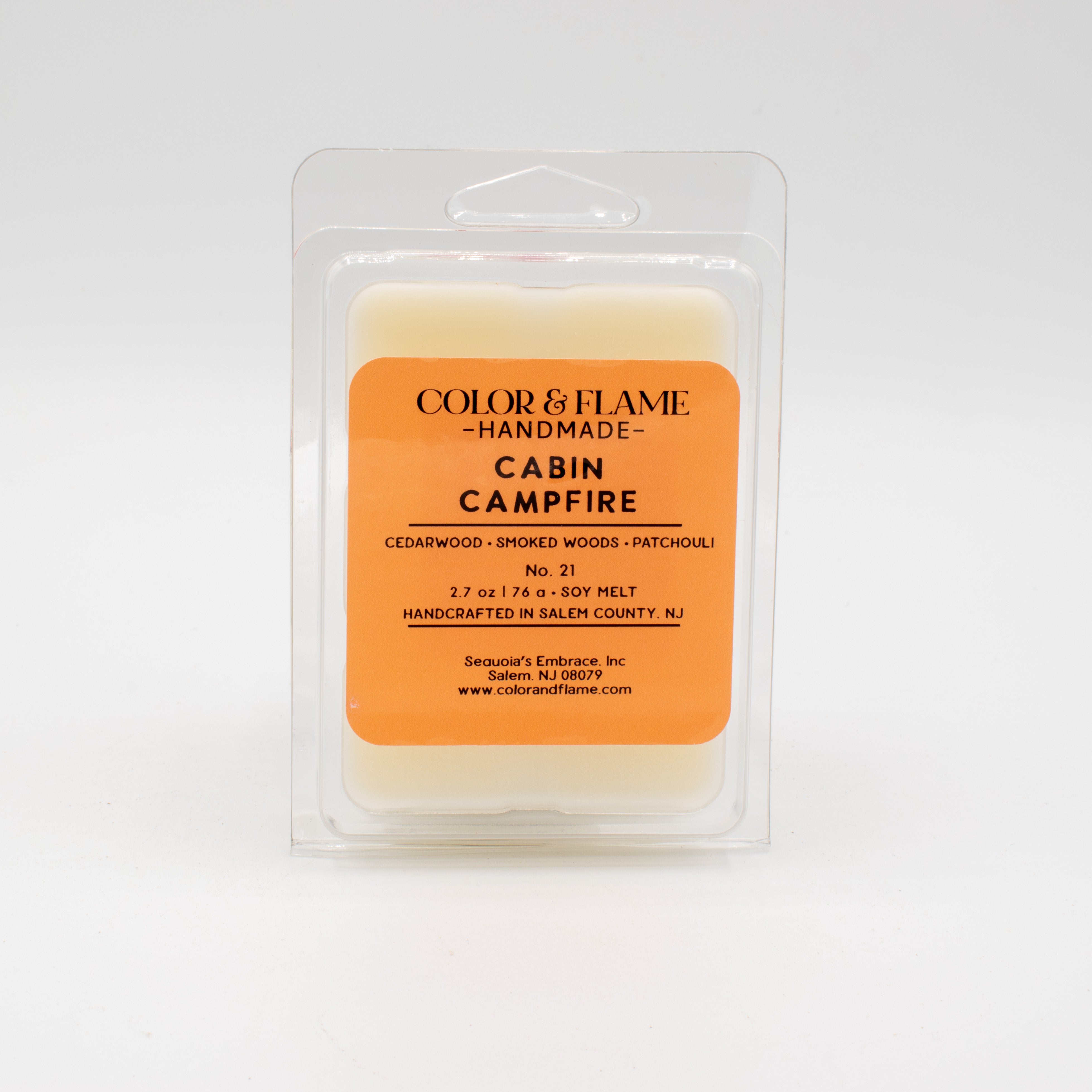 Cabin Campfire | No 21 | Woody and Invigorating | Wax Melt