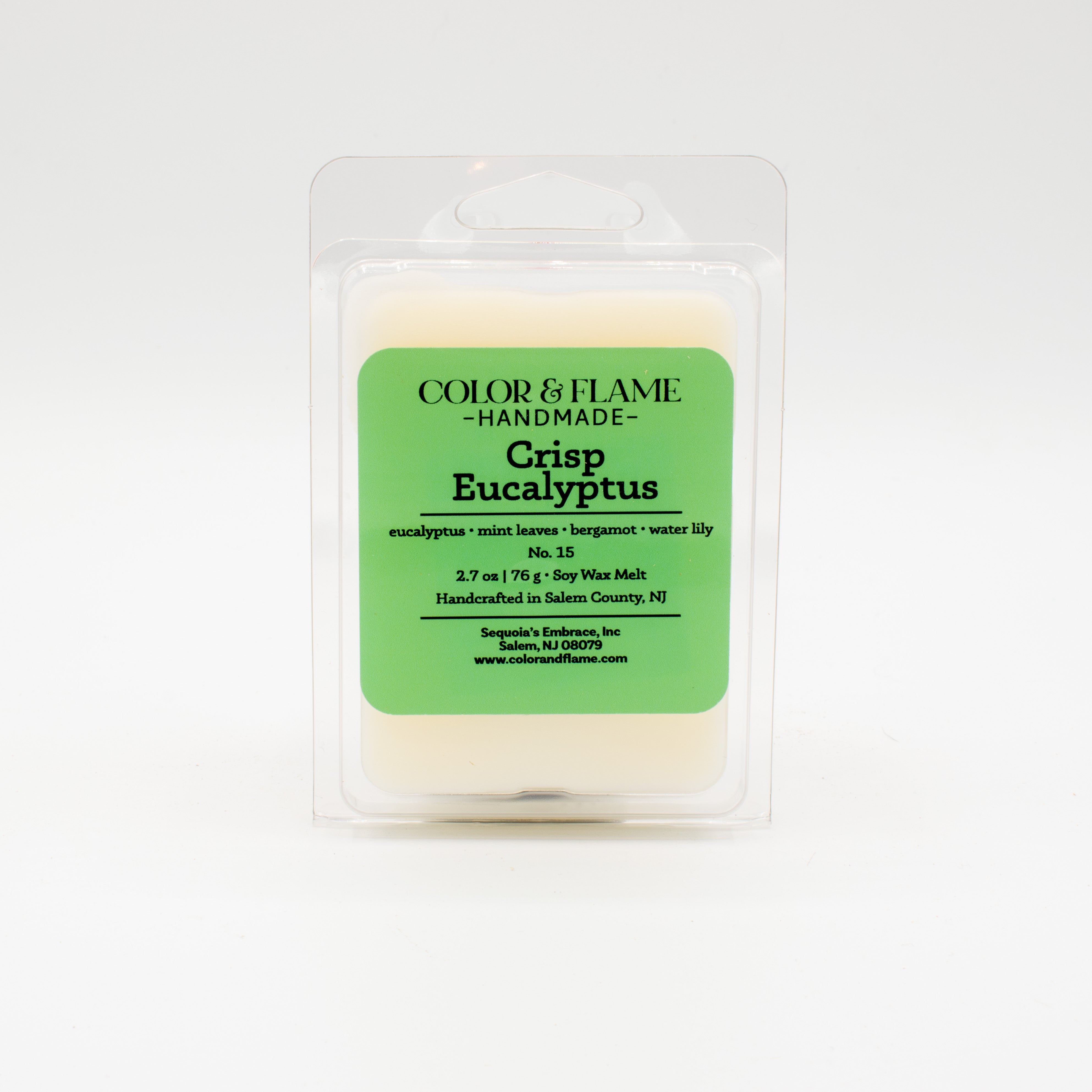 Crisp Eucalyptus | No 15 | Crisp & Strong | Wax Melt