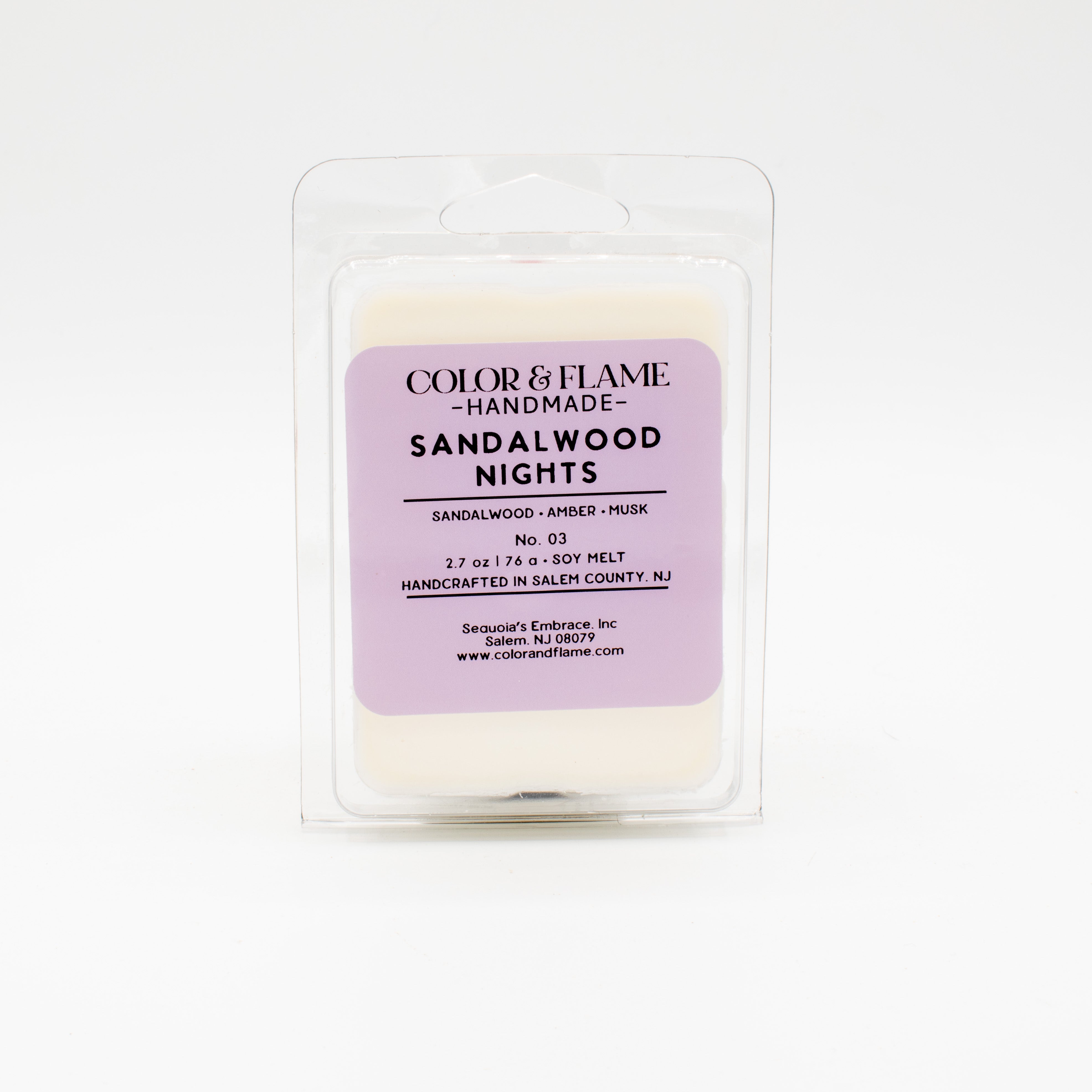 Sandalwood Nights | No 03 | Dusky & Sensual | Wax Melt