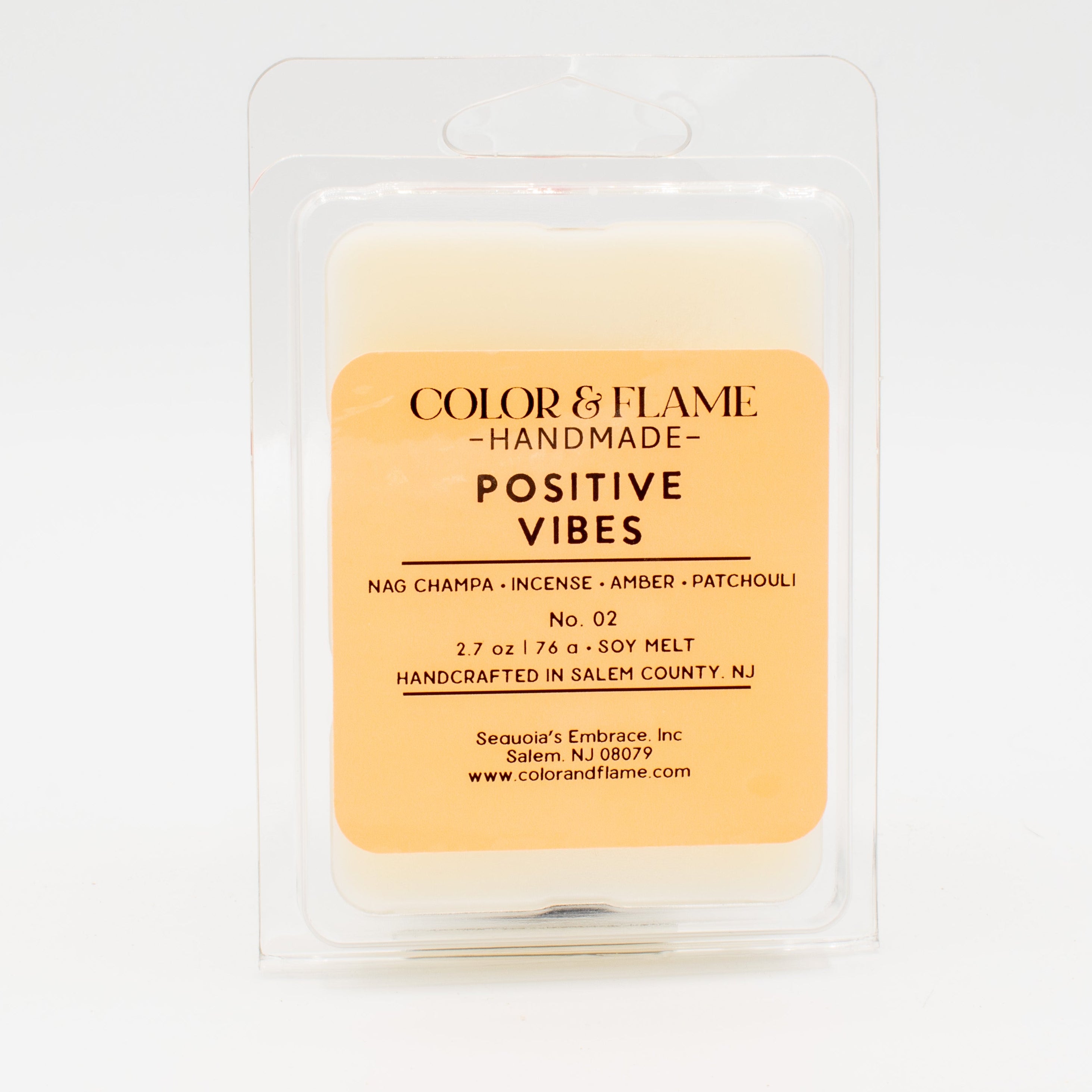 Positive Vibes | No 02 | Warm & Meditative | Wax Melt