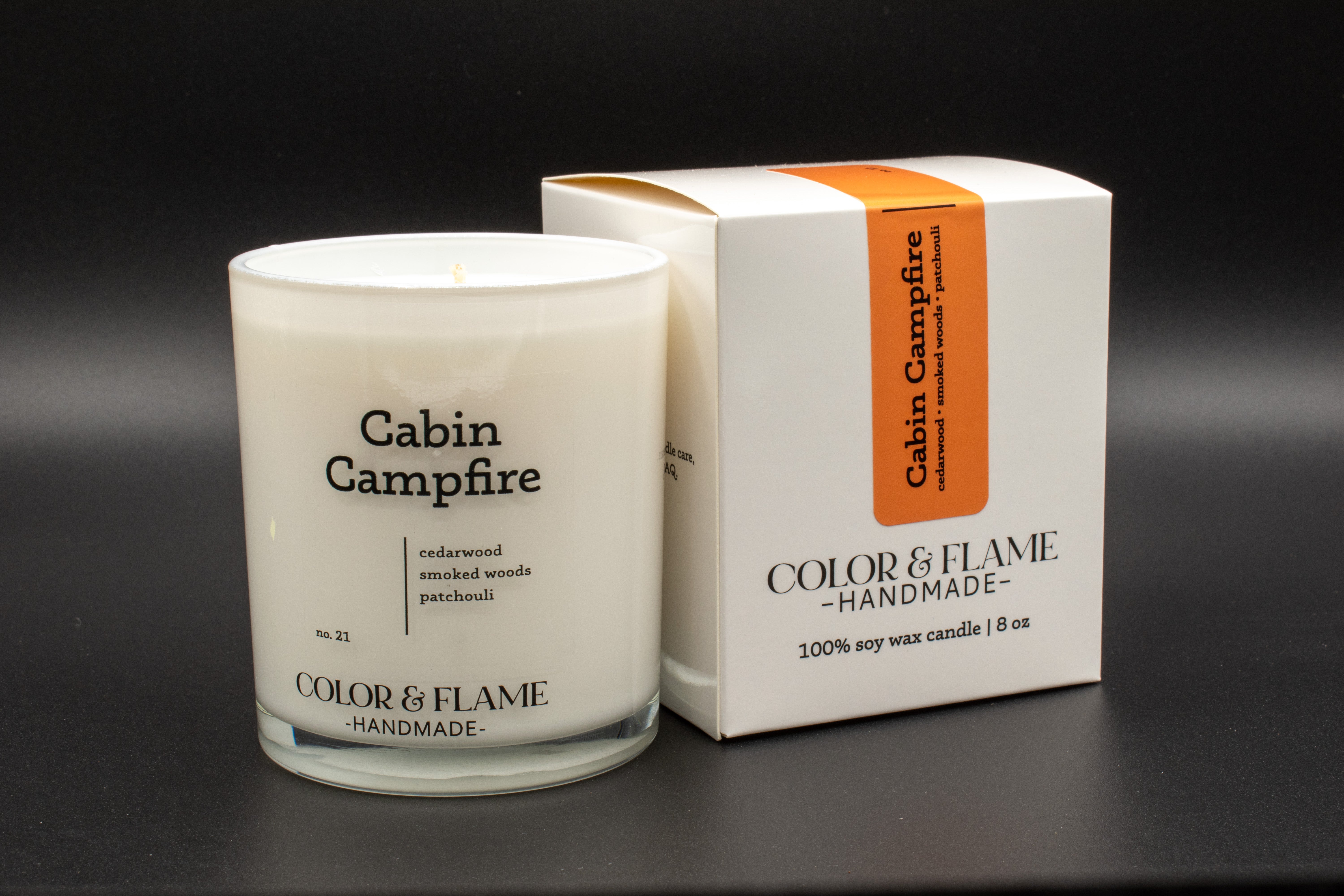 Cabin Campfire | No 21 | Woody and Invigorating | 8 oz