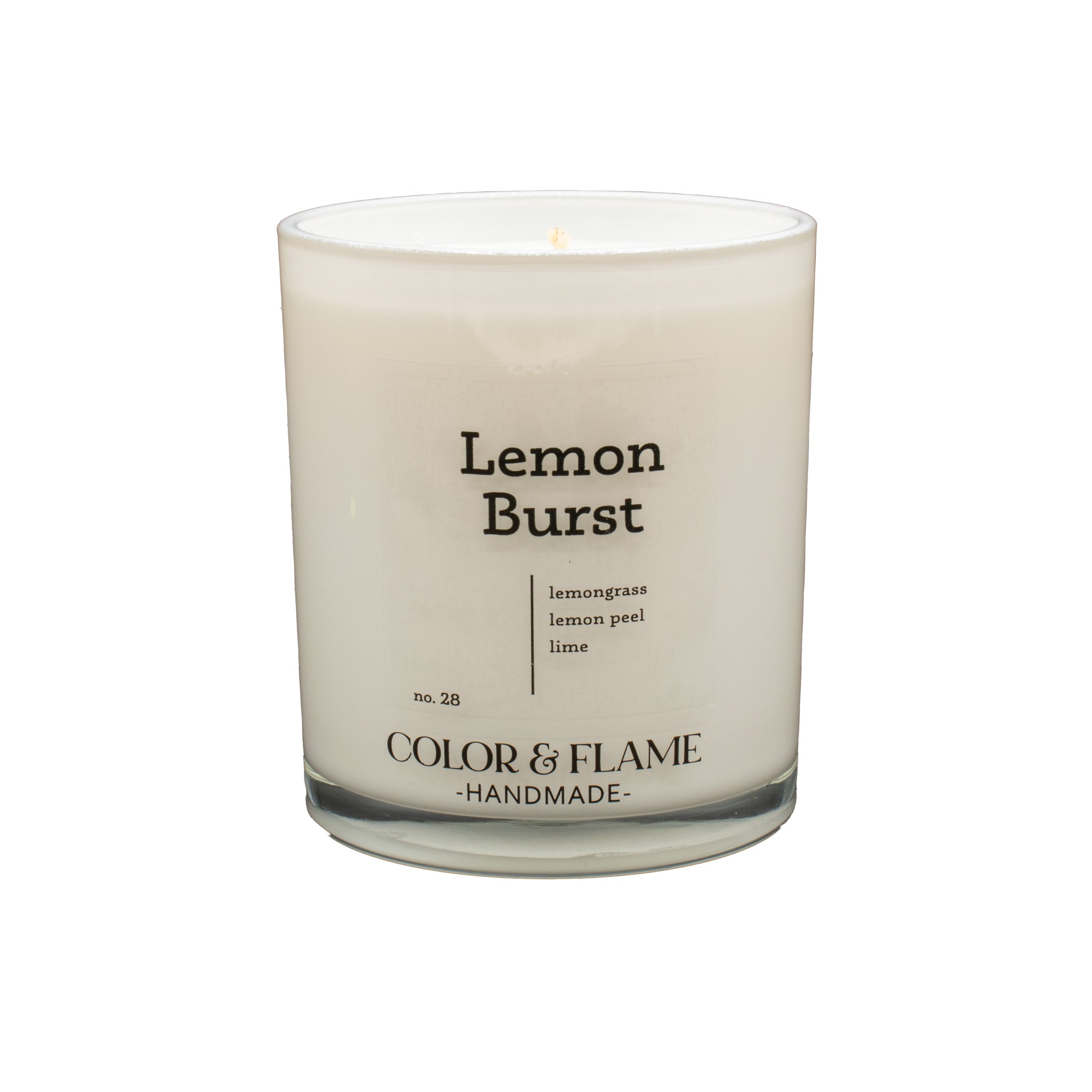 Lemon Burst | No 29 | Fruity & Intense | 8 oz Candle