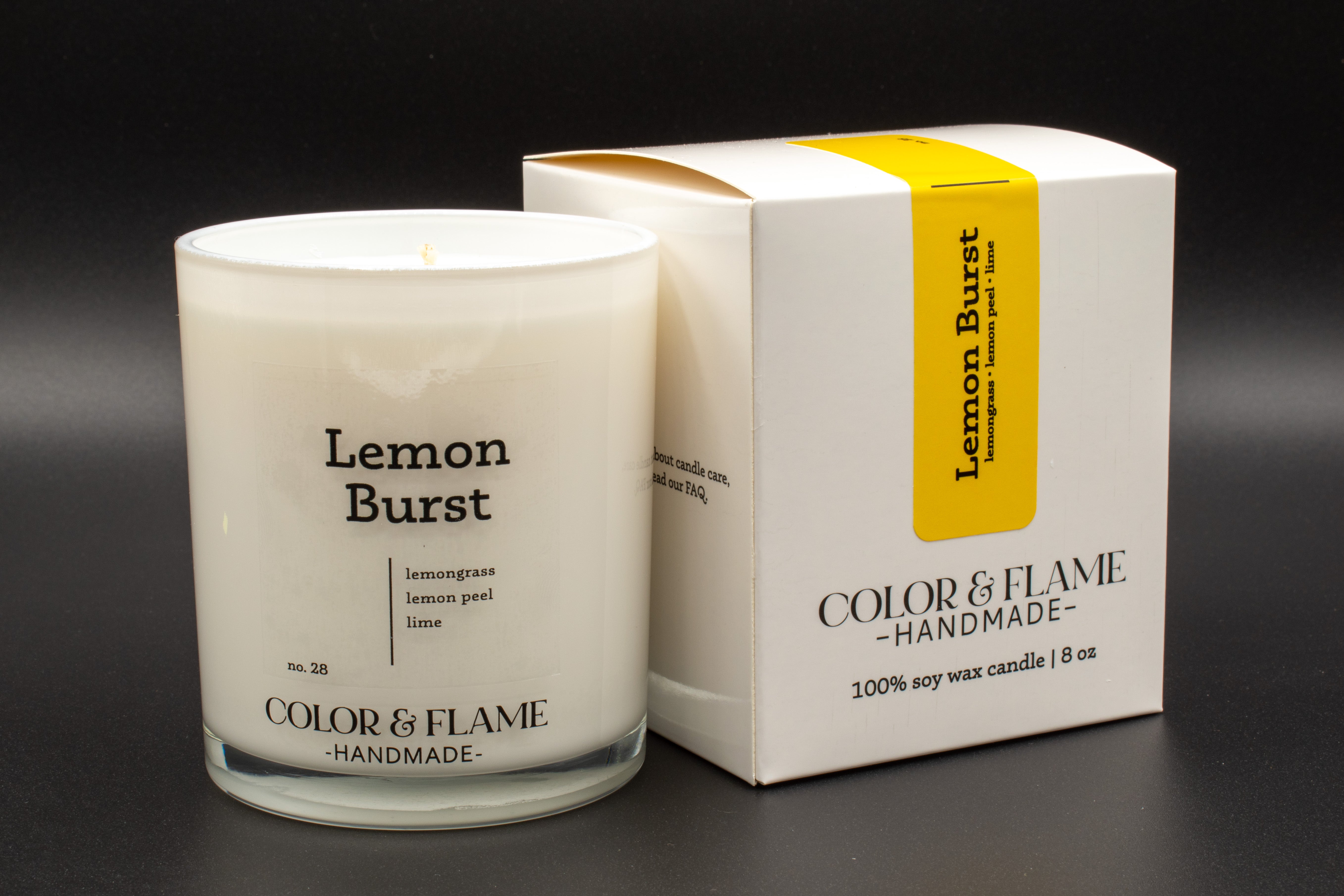 Lemon Burst | No 29 | Fruity & Intense | 8 oz Candle