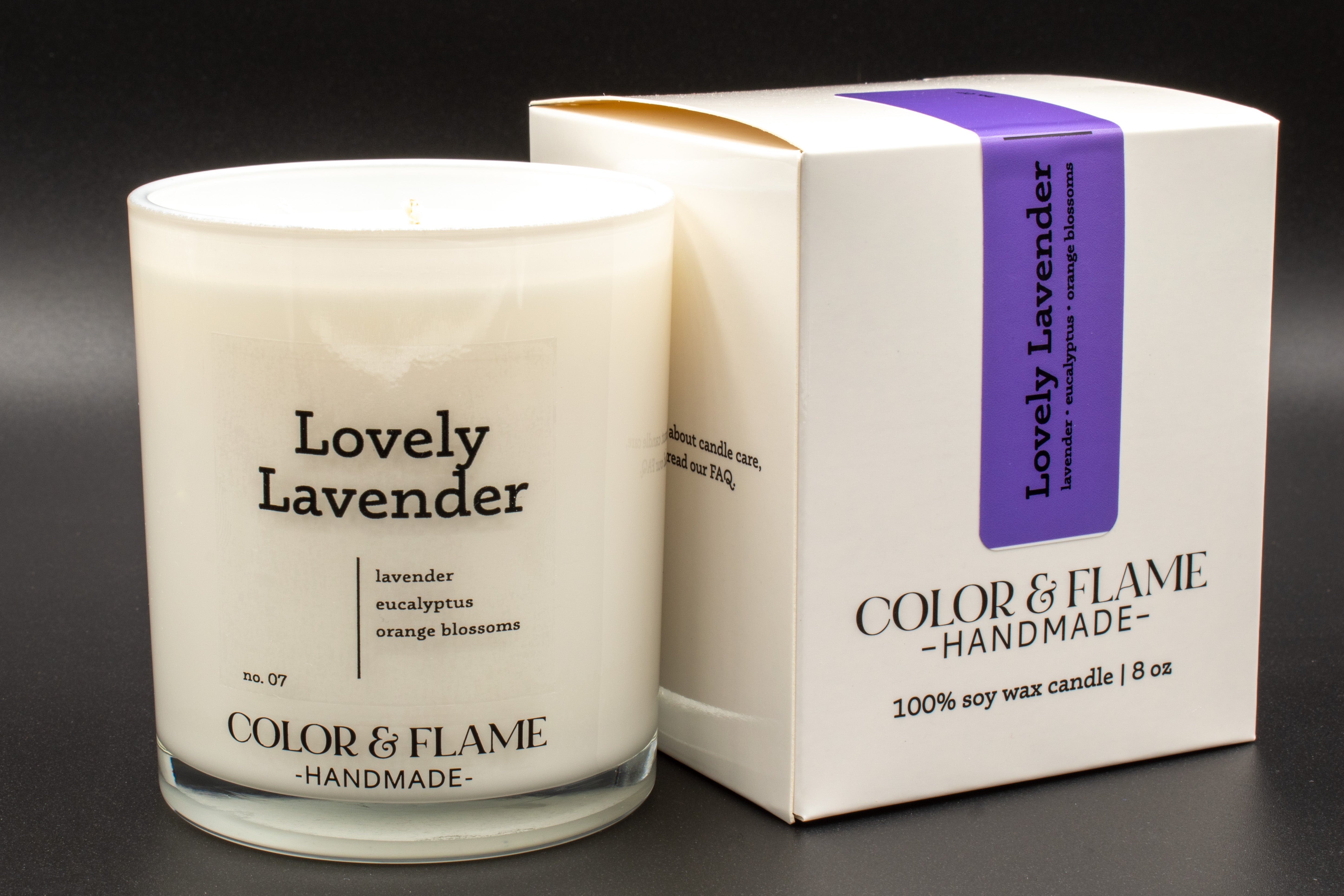 Lovely Lavender | No 07 | Relaxing & Floral | 8 oz