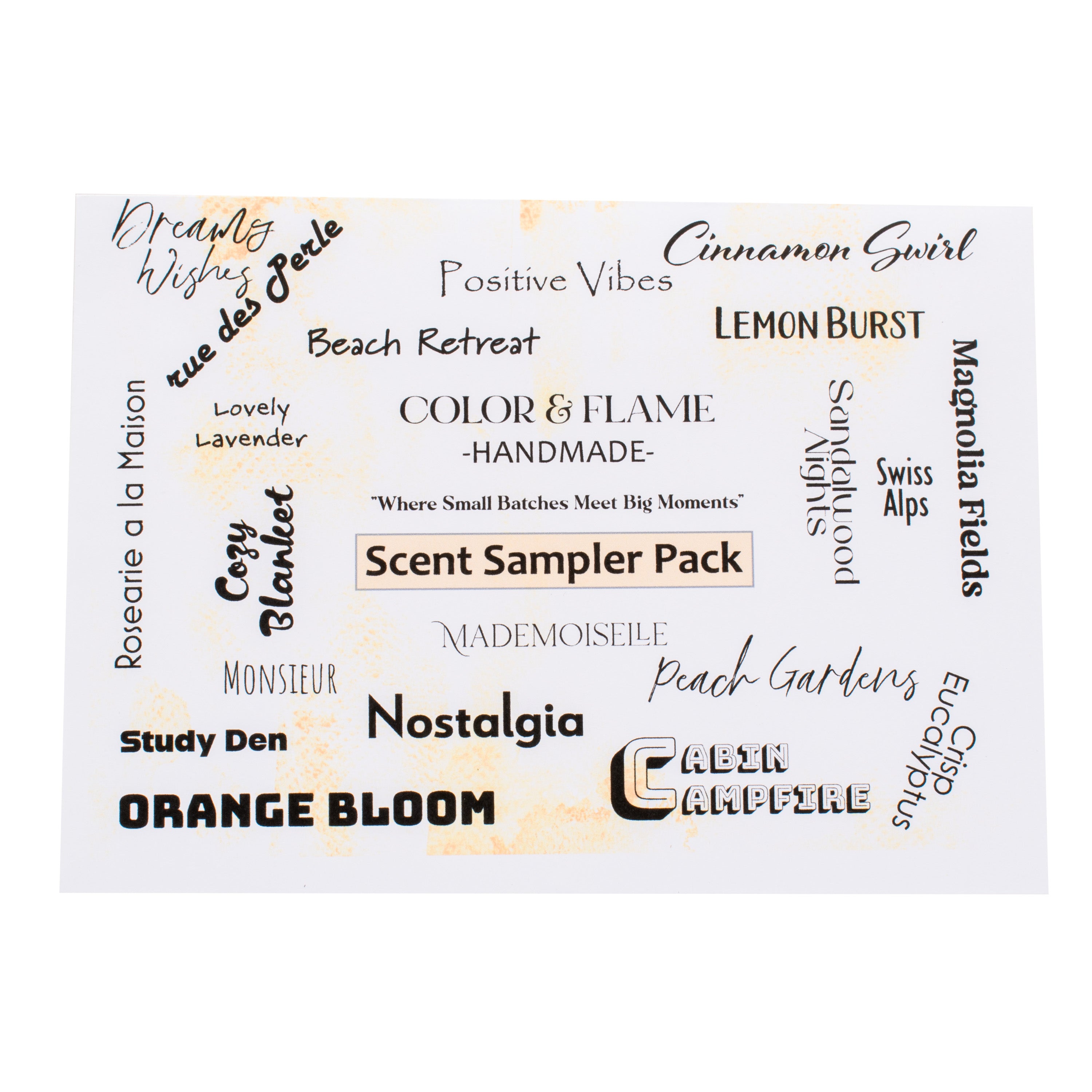 Scent Sampler Pack