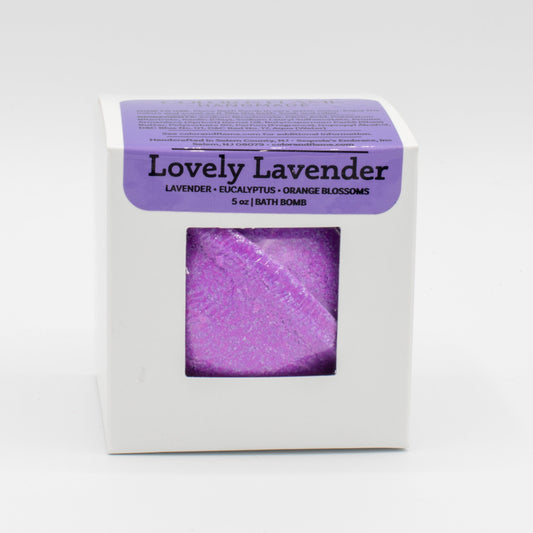 Lovely Lavender Bath Bomb